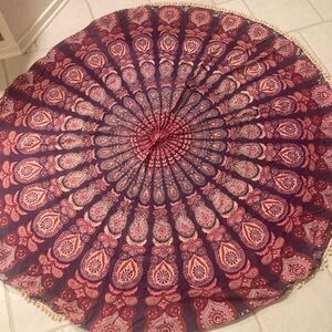 Bohemian Mandala Tapestry